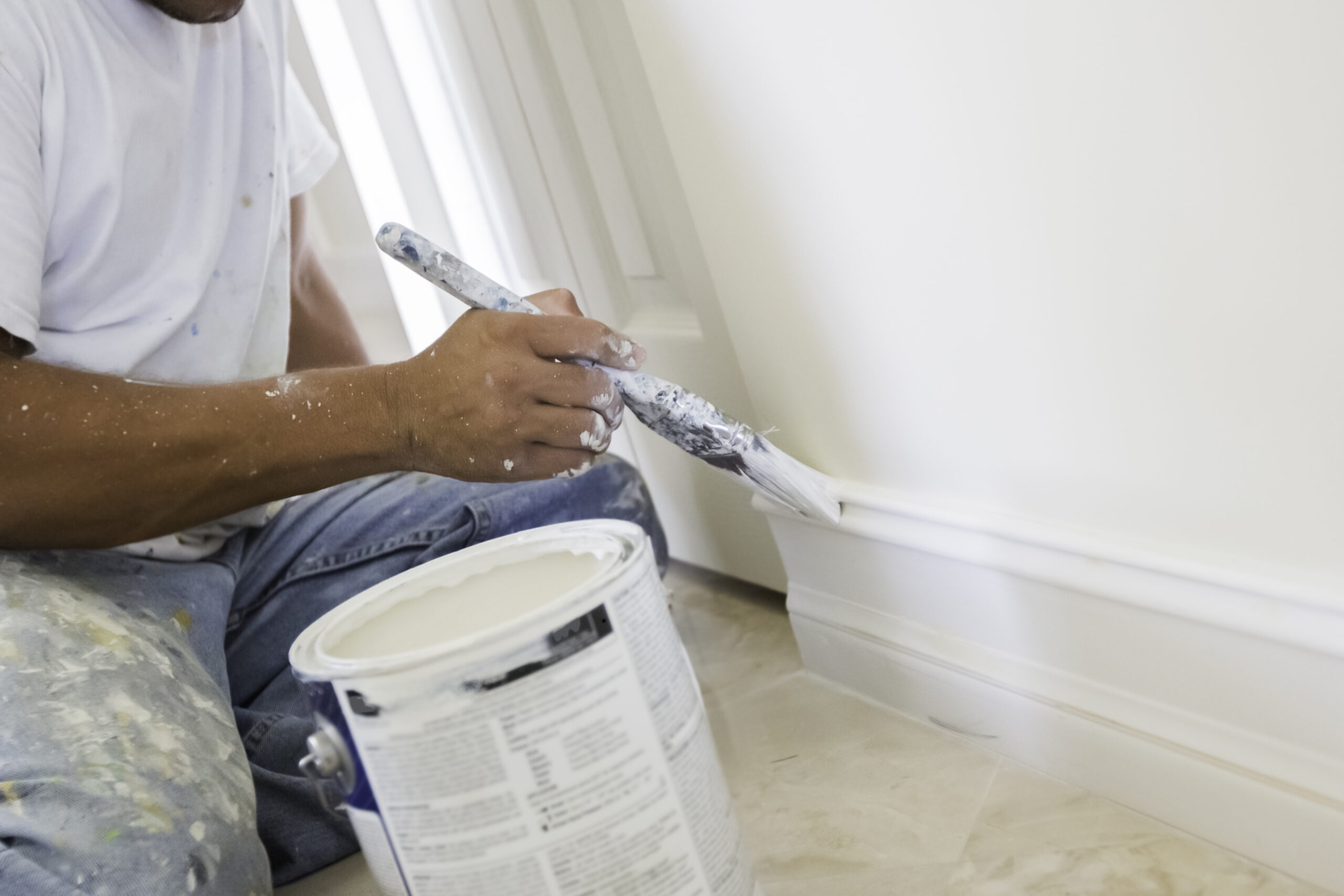 peintures intérieures de sa maison
